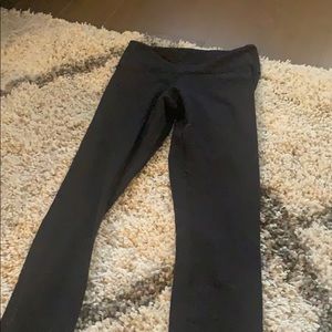 original lululemon black wunder under leggings
